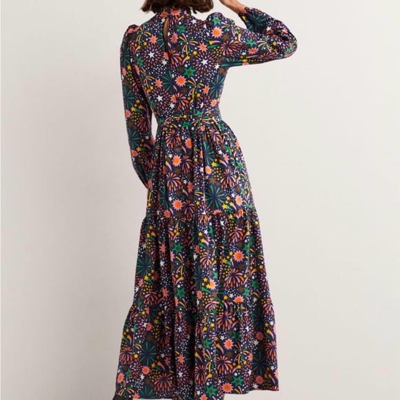 EUC Boden High Neck Occasion Dress Size 20/22R - Picture 2 of 6